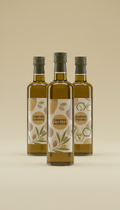 Cold-Pressed Olive Oil Glass Bottle
