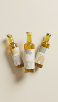 Cold-Pressed Sunflower Oil Glass Bottle